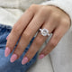 Elira Engagement Ring 5.20 Carat White Gold