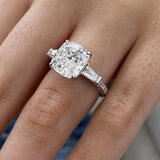 Elira Engagement Ring 5.20 Carat White Gold