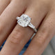 Elira Engagement Ring 5.20 Carat White Gold