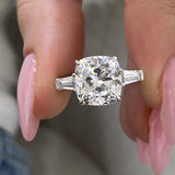 Elira Engagement Ring 5.20 Carat White Gold