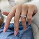 Luciana Asscher Engagement Ring, 4.25ct TCW