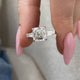 Luciana Asscher Engagement Ring, 4.25ct TCW
