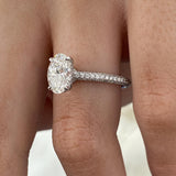 Araceli Engagement Ring 2.10 Carat White Gold