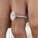 Araceli Engagement Ring 2.10 Carat White Gold