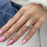 Araceli Engagement Ring 2.10 Carat White Gold