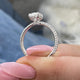 Araceli Engagement Ring 2.10 Carat White Gold