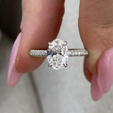 Araceli Engagement Ring 2.10 Carat White Gold