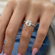 Adelina Engagement Ring 2.55 Carat White Gold