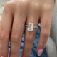 Giselle Engagement Ring 4.50 Carat White Gold