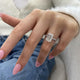 Giselle Engagement Ring 4.50 Carat White Gold