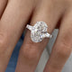 Solitaire with Pave Band