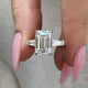 Bellamy Engagement Ring 5.15 Carat White Gold