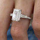 Bellamy Engagement Ring 5.15 Carat White Gold