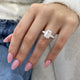 Bellamy Engagement Ring 5.15 Carat White Gold