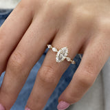 Cassiane Engagement Ring 2.15 Carat Yellow Gold