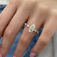 Cassiane Engagement Ring 2.15 Carat Yellow Gold