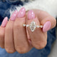 Cassiane Engagement Ring 2.15 Carat Yellow Gold