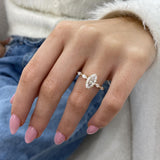 Cassiane Engagement Ring 2.15 Carat Yellow Gold