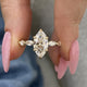 Tahlia Engagement Ring 2.70 Carat Yellow Gold