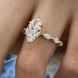 Tahlia Engagement Ring 2.70 Carat Yellow Gold