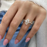 Tahlia Engagement Ring 2.70 Carat Yellow Gold