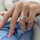 Vivianne Engagement Ring 3.70 Carat White Gold