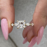 Lenora Engagement Ring 2.15 Carat Yellow Gold