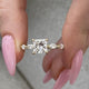 Lenora Engagement Ring 2.15 Carat Yellow Gold