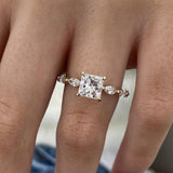 Lenora Engagement Ring 2.15 Carat Yellow Gold