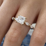 Lenora Engagement Ring 2.15 Carat Yellow Gold