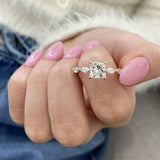 Lenora Engagement Ring 2.15 Carat Yellow Gold