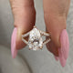 Aurelia Engagement Ring 3.70 Carat Rose Gold