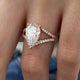 Aurelia Engagement Ring 3.70 Carat Rose Gold