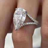 Aurelia Engagement Ring 5.80 Carat White Gold