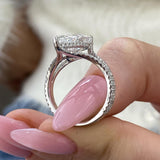Aurelia Engagement Ring 5.80 Carat White Gold