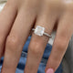 Elisabelle Engagement Ring 3.65 Carat White Gold