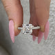 Elisabelle Engagement Ring 3.10 Carat White Gold