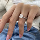 Elisabelle Engagement Ring 3.10 Carat White Gold