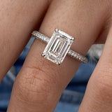 Carmella Engagement Ring 3.10 Carat White Gold