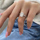 Carmella Engagement Ring 3.10 Carat White Gold
