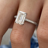 Carmella Engagement Ring 3.10 Carat White Gold