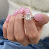 Carmella Engagement Ring 3.10 Carat White Gold