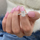 Carmella Engagement Ring 3.10 Carat White Gold