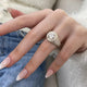 Diamond Dome Ring 3.05 ct TCW, Yellow Gold