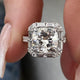 Nayeli Engagement Ring 3.95 Carat White Gold