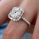 Nayeli Engagement Ring 3.95 Carat White Gold