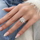 Nayeli Engagement Ring 3.95 Carat White Gold