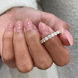 Diamond Stackable Fashion Ring 2.40 ct TCW, Rose Gold 14K