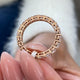 Diamond Stackable Fashion Ring 2.40 ct TCW, Rose Gold 14K