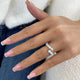Prong Band Ring Ring 1.7ct TCW, 14K Gold